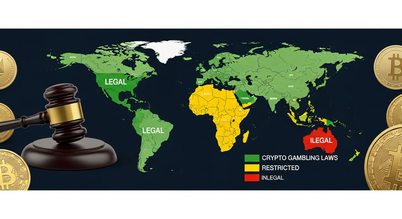 Crypto Gambling Laws by Country 2026