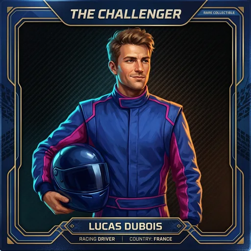 Stylized WagerX artwork of Pierre Gasly, Alpine driver #10