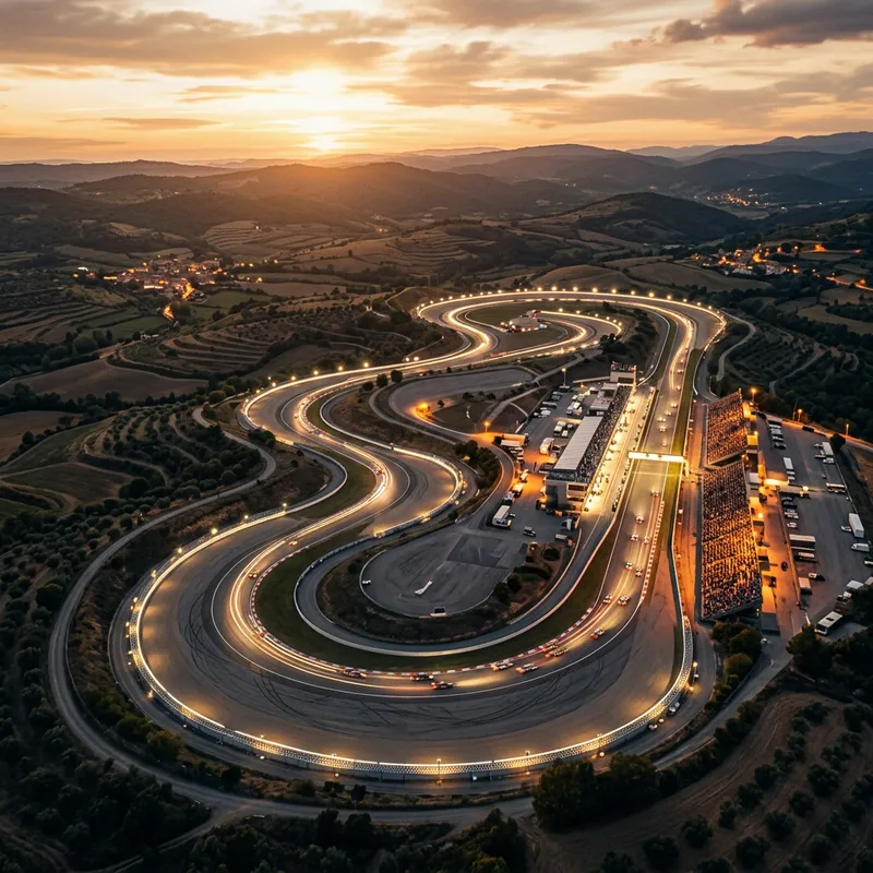 Artwork of Circuit de Barcelona-Catalunya, venue of the 2026 Barcelona-Catalunya Grand Prix