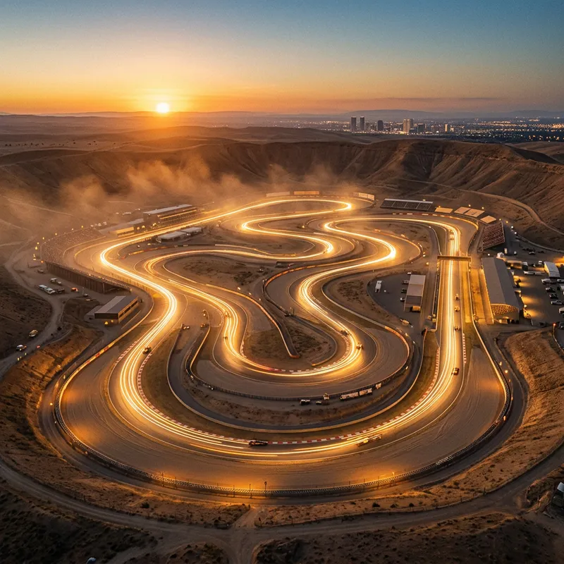 Artwork of Hungaroring, venue of the 2026 Hungarian Grand Prix
