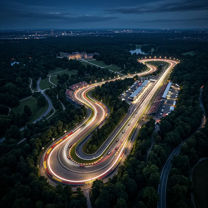 Artwork of Autodromo Nazionale Monza, venue of the 2026 Italian Grand Prix
