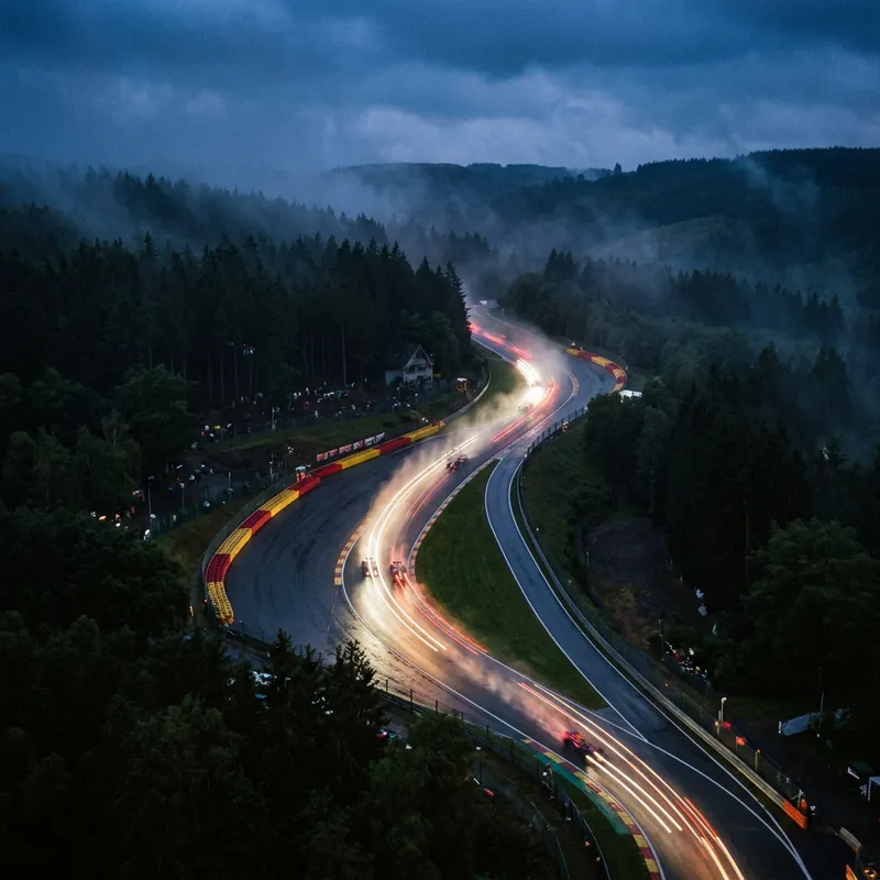 Artwork of Circuit de Spa-Francorchamps, venue of the 2026 Belgian Grand Prix